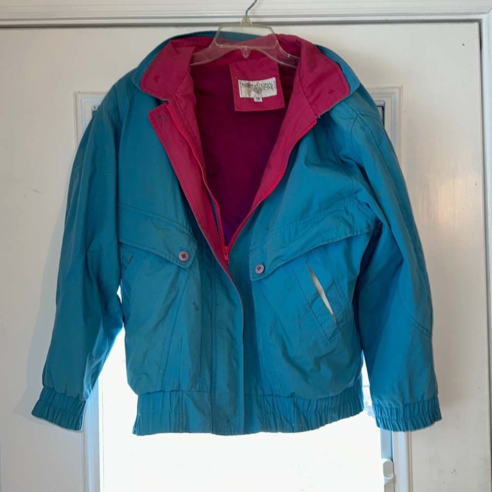 Vintage International Scene 80’s style Women’s Bomber jacket